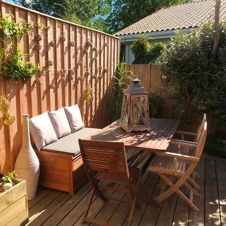 Cocon Entre Presqu'ile Du Cap Ferret Et Plages Oceanes - Terrasse - 1 Velo Gratuit Ferienhaus *
