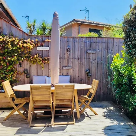Cocon Entre Presqu'ile Du Cap Ferret Et Plages Oceanes - Terrasse - 1 Velo Gratuit Ferienhaus