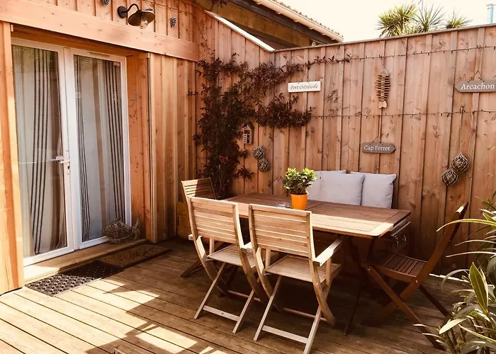 Feriehus Cocon Entre Presqu'ile Du Cap Ferret Et Plages Oceanes - Terrasse - 1 Velo Gratuit *